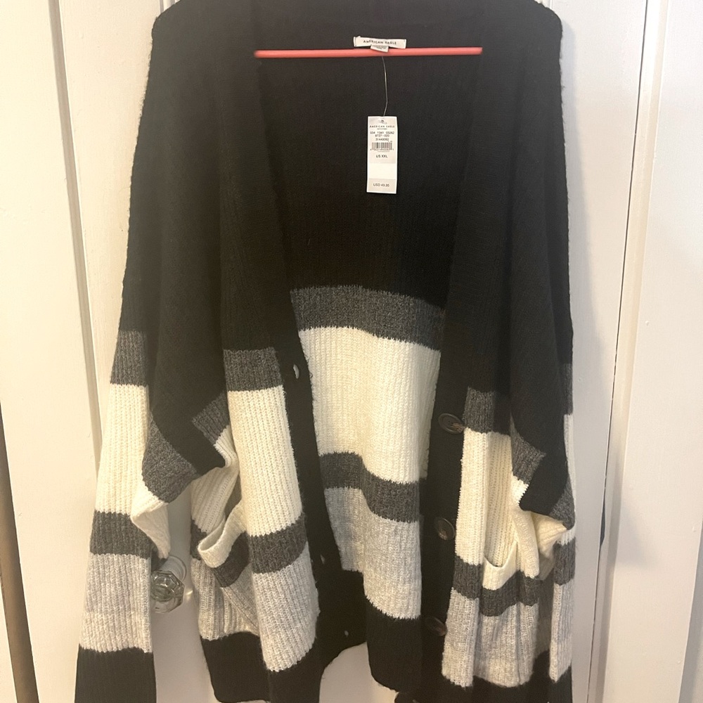 American Eagle Sweater Cardigan- XXL
